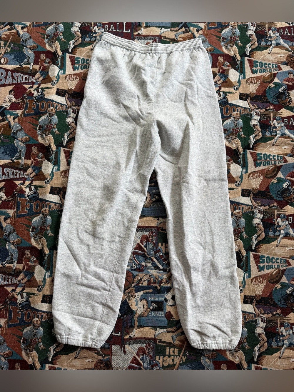 Vintage 90s Men’s Jerzees Gray Drawstring Sweatpants Joggers
